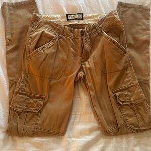Abercrombie Kids Tan Casual Cargo Bottoms
